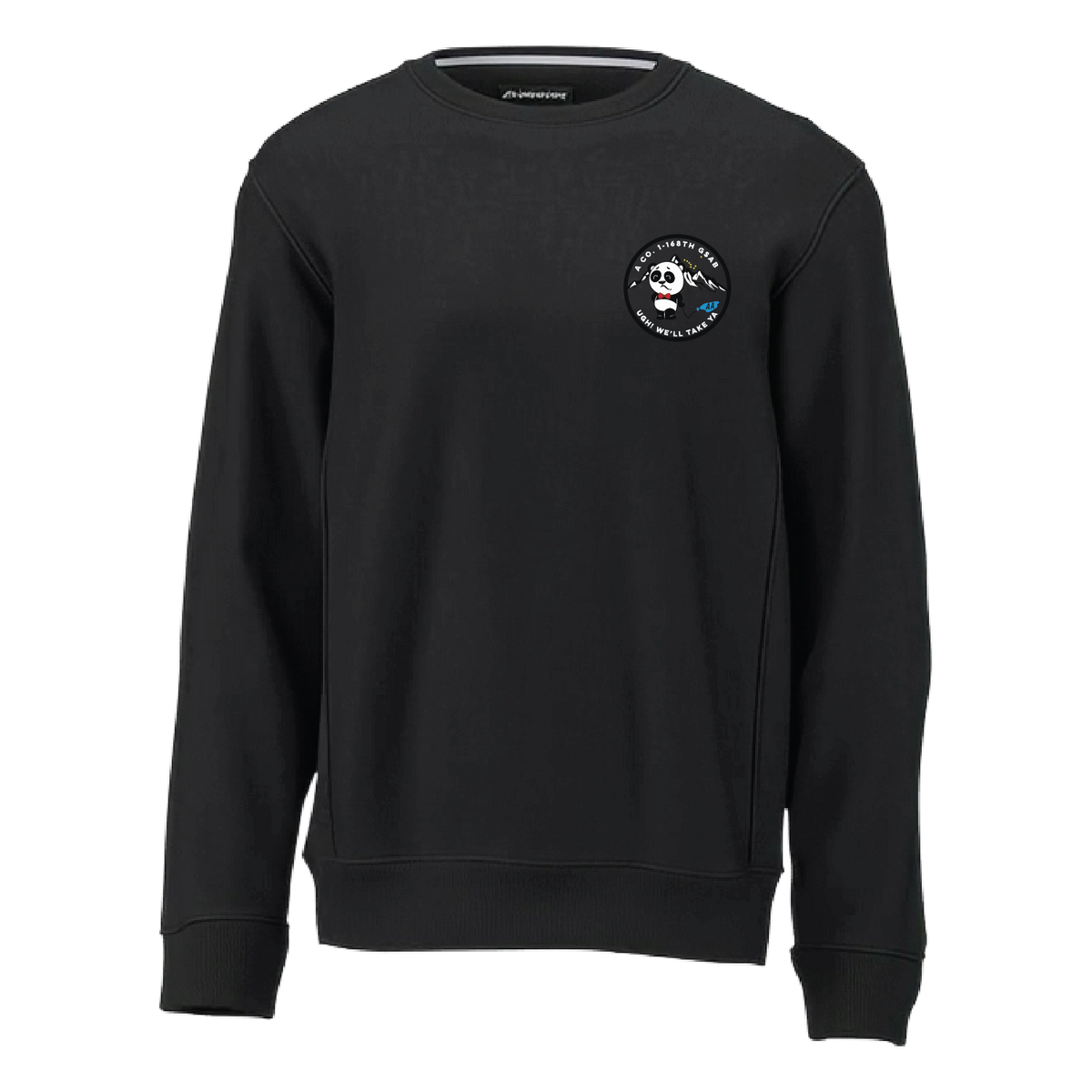 A Co, 1-168th_{unit}_heavyweightcrewneck_black_embroidered_front.png