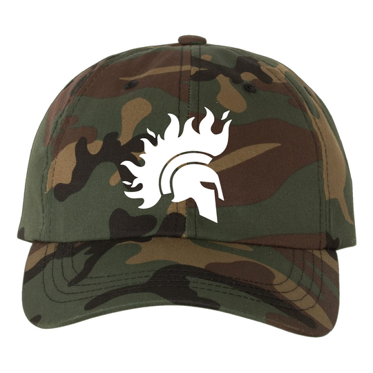 Amphibious Spartan Solid Embroidered Hats