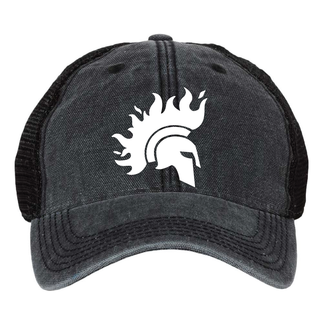 Amphibious Spartan Solid Embroidered Hats