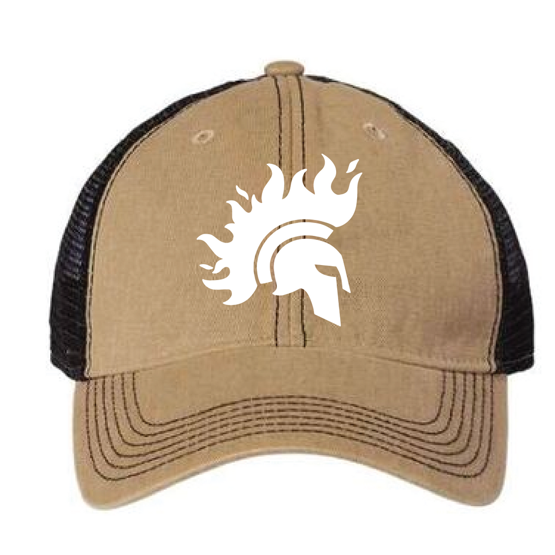 Amphibious Spartan Solid Embroidered Hats