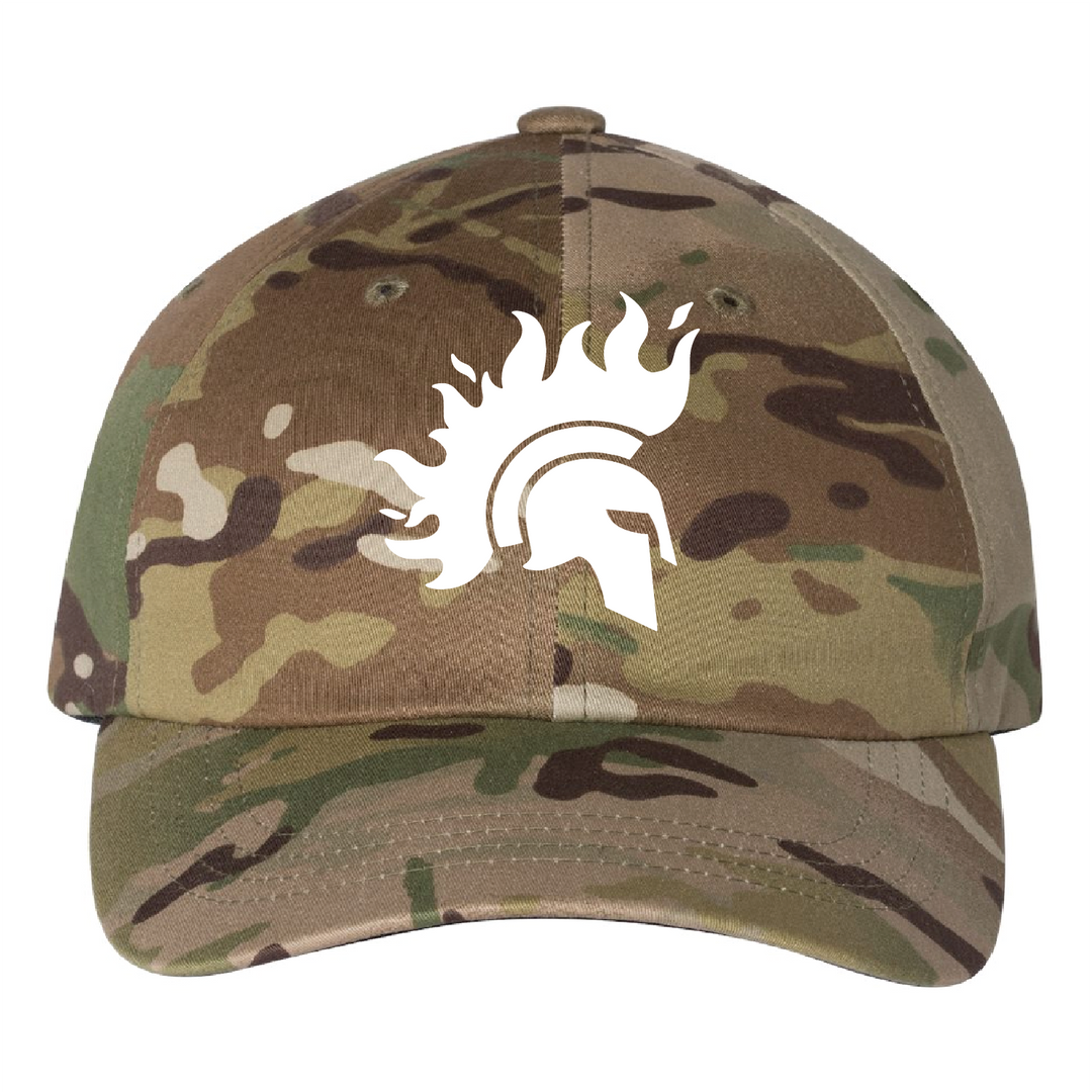 Amphibious Spartan Solid Embroidered Hats