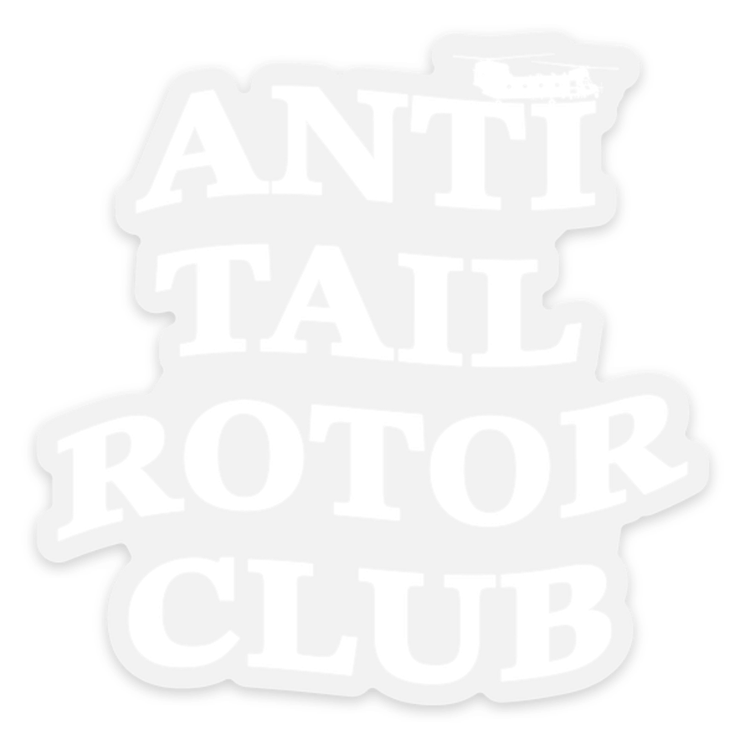 Anti Tail Rotor Club Sticker – Brotallion LLC