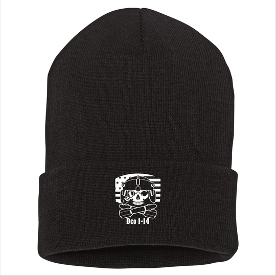 D Co, 1-14th AVN REG APACHE Beanies