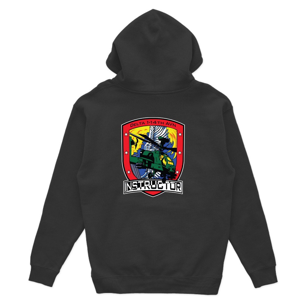 D Co, 1-14th AVN REG APACHE Hoodies