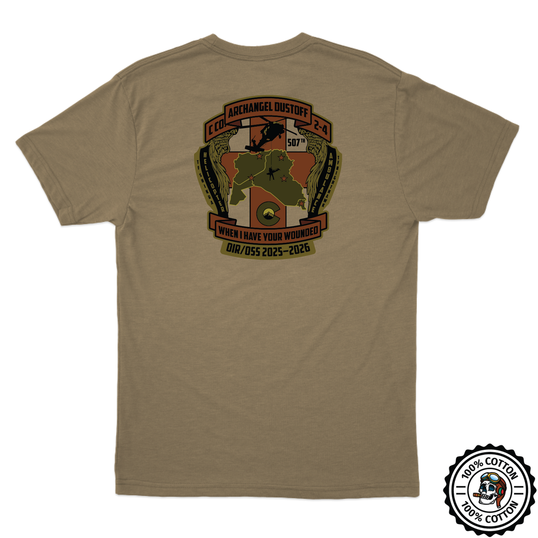 C Co, 2-4 GSAB OIR/OSS 2025-2026 Tan T-Shirt
