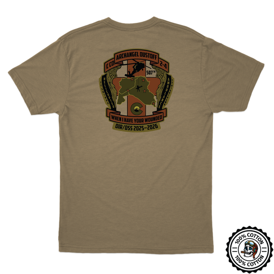 C Co, 2-4 GSAB OIR/OSS 2025-2026 Tan T-Shirt
