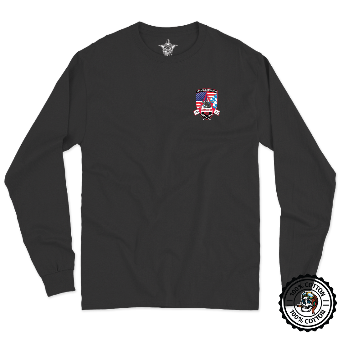A Co, 1-3 AB "Assassins" V2 Long Sleeve T-Shirt