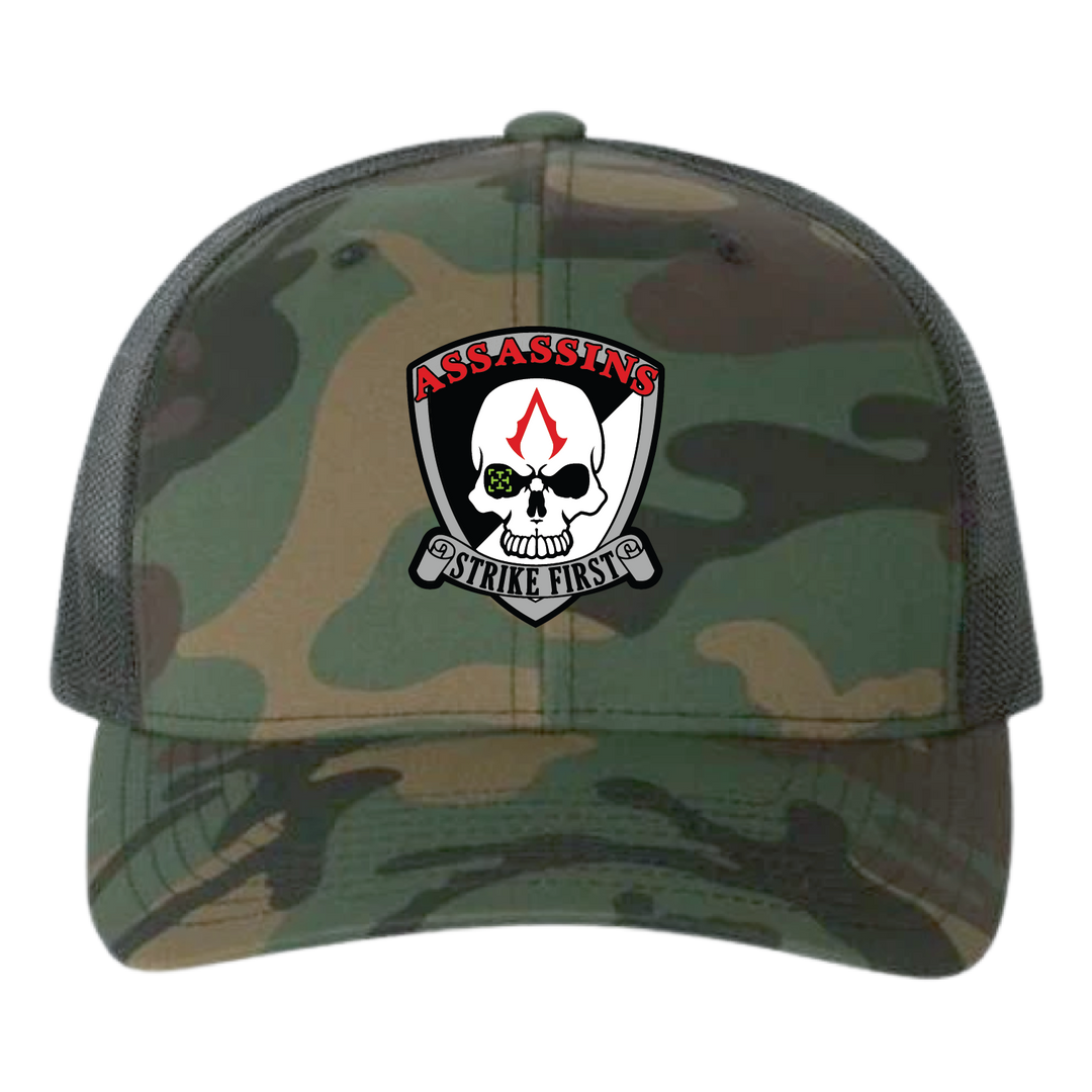 A Co, 1-3 AB "Assassins" Embroidered Hats