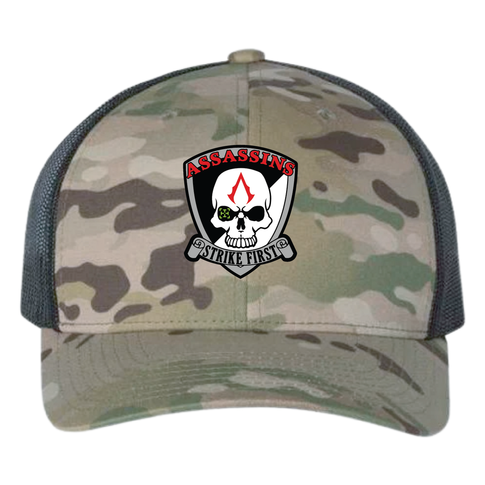 A Co, 1-3 AB "Assassins" Embroidered Hats