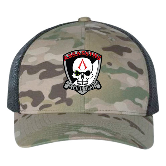 A Co, 1-3 AB "Assassins" Embroidered Hats