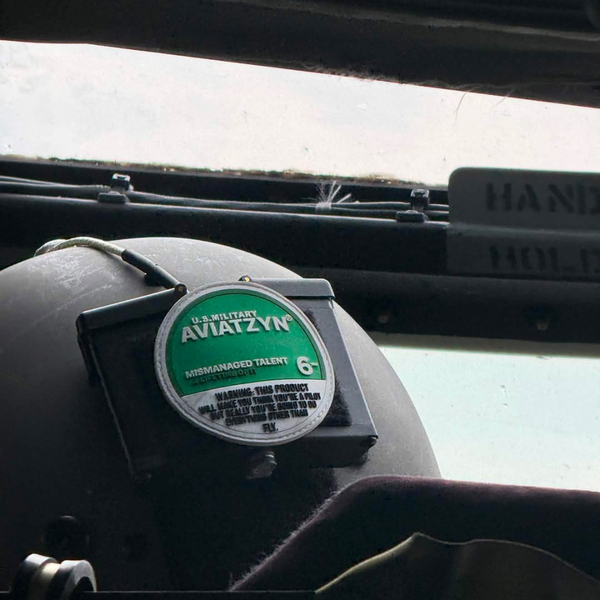Military Aviatzyn PVC Patch