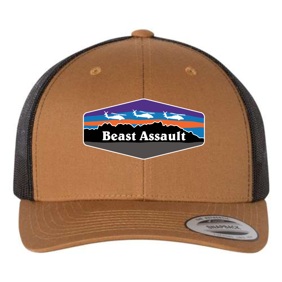 B Co, 3-501 AHB "Beast Assault" Embroidered Hats