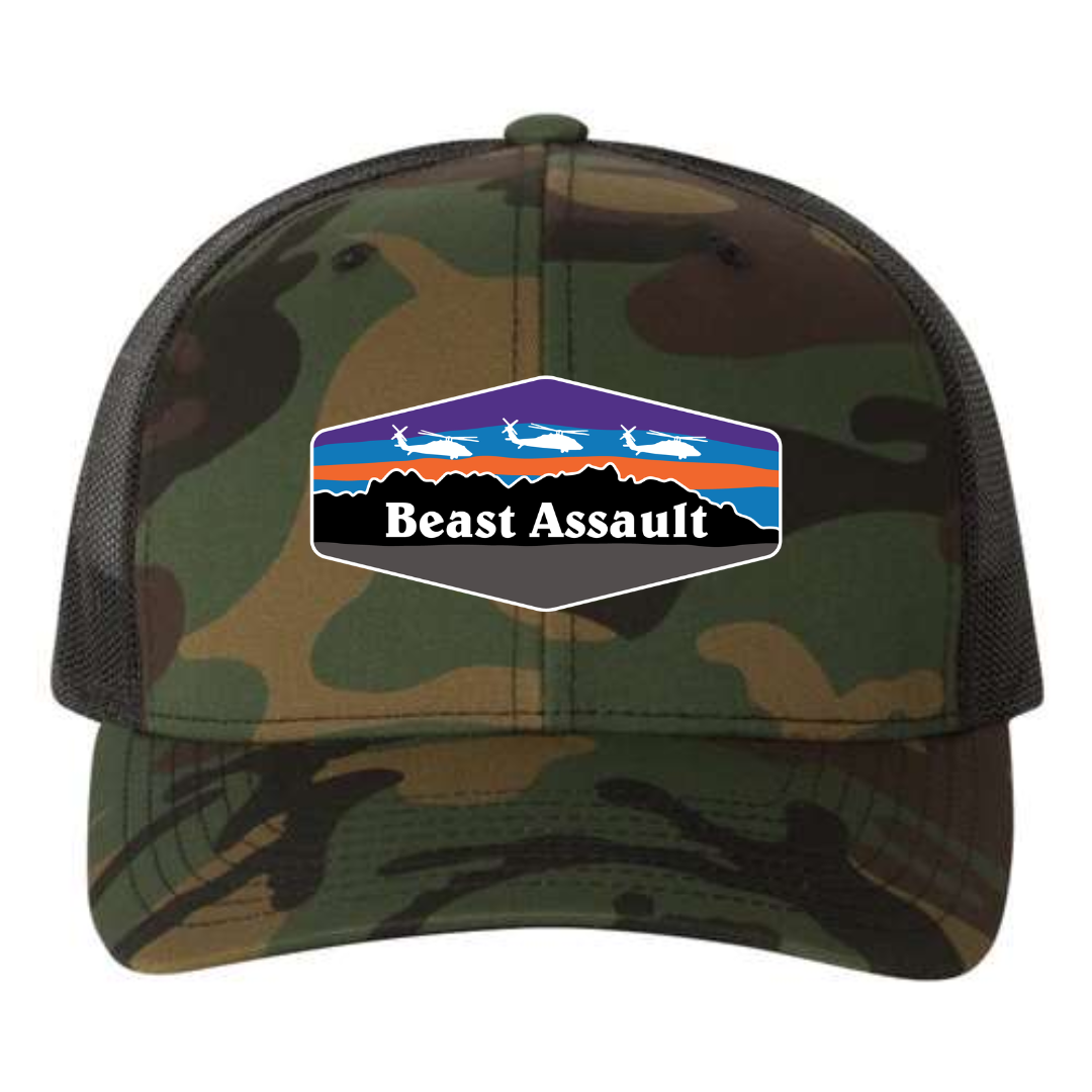 B Co, 3-501 AHB "Beast Assault" Embroidered Hats