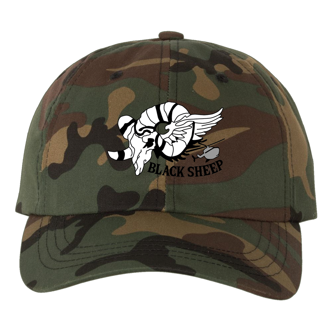 Det 1, B Co, 1-112 S&S "Black Sheep" Embroidered Hats