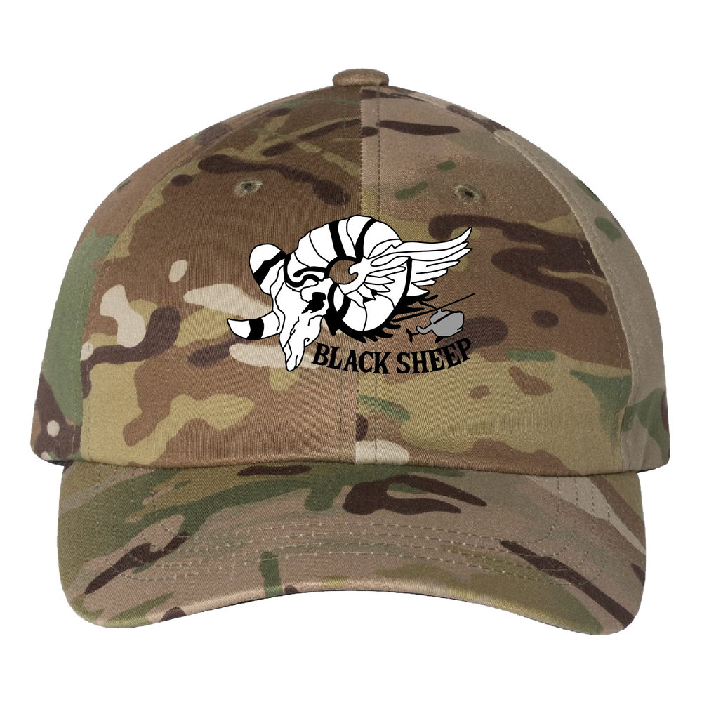Det 1, B Co, 1-112 S&S "Black Sheep" Embroidered Hats