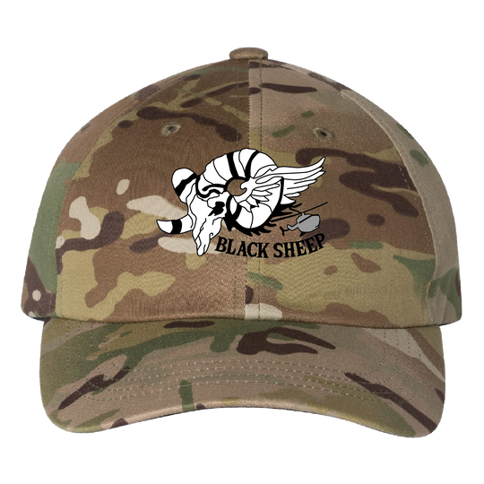 Det 1, B Co, 1-112 S&S "Black Sheep" Embroidered Hats