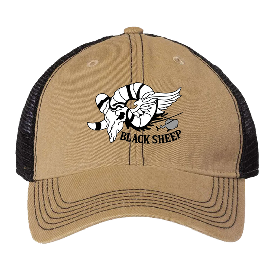 Det 1, B Co, 1-112 S&S "Black Sheep" Embroidered Hats