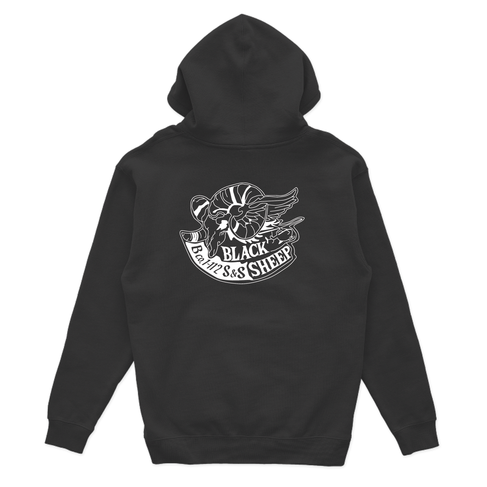 Det 1, B Co, 1-112 S&S "Black Sheep" Hoodies