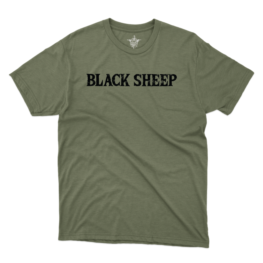 Det 1, B Co, 1-112 S&S "Black Sheep" T-Shirts