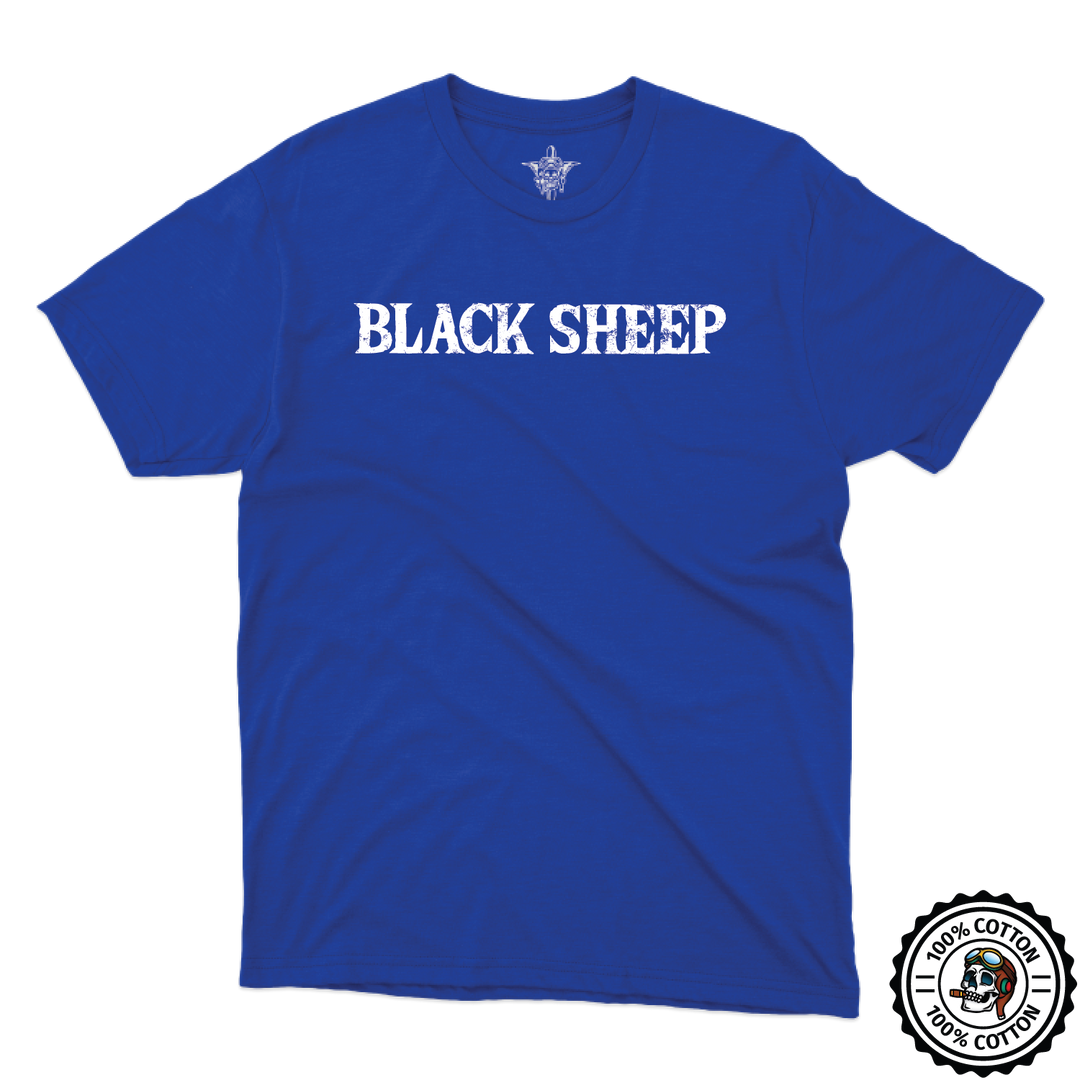 Det 1, B Co, 1-112 S&S "Black Sheep" T-Shirts
