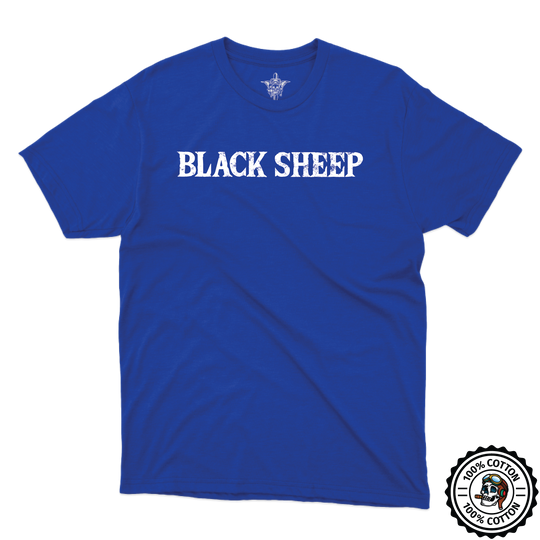 Det 1, B Co, 1-112 S&S "Black Sheep" T-Shirts