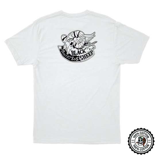 Det 1, B Co, 1-112 S&S "Black Sheep" T-Shirts