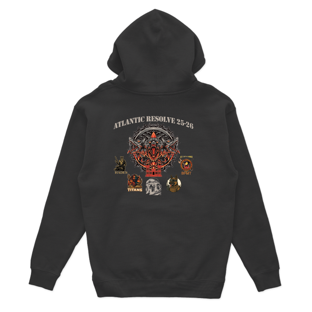 B Co, 1BEB Atlantic Resolve 25-26 Hoodies