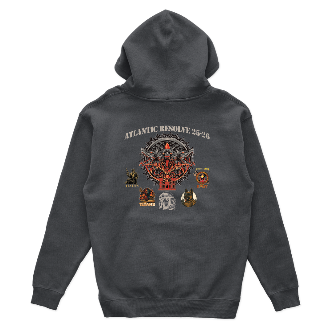 B Co, 1BEB Atlantic Resolve 25-26 Hoodies