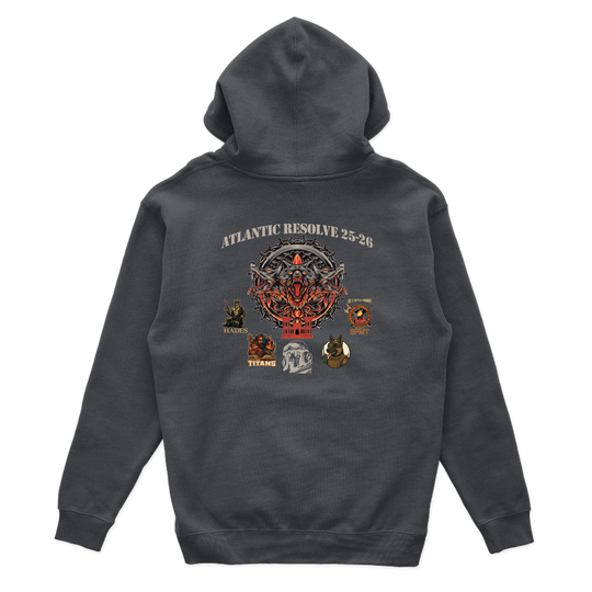 B Co, 1BEB Atlantic Resolve 25-26 Hoodies