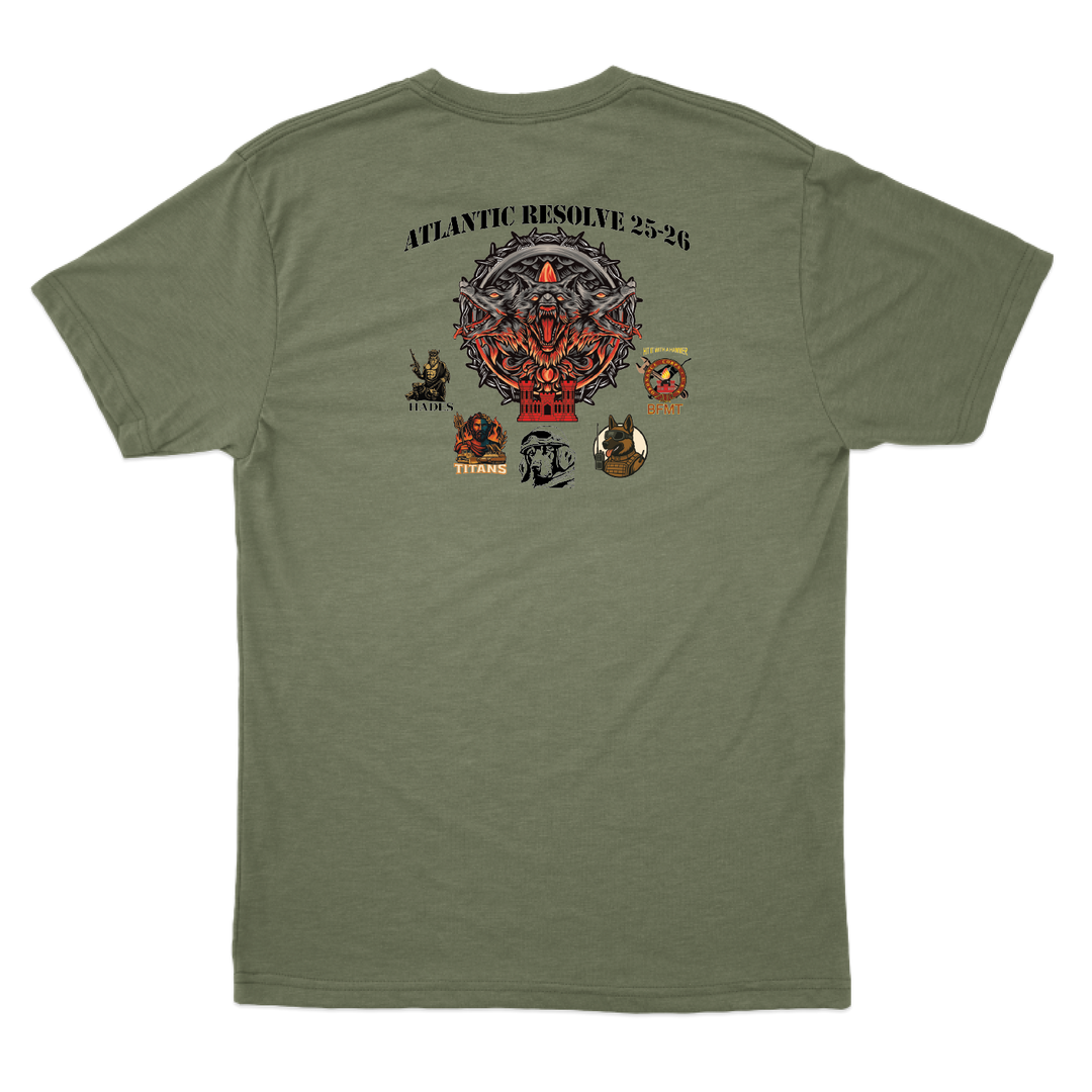 B Co, 1BEB Atlantic Resolve 25-26 T-Shirts