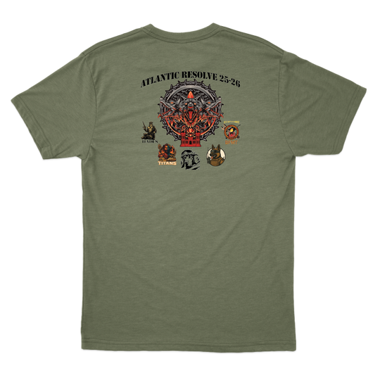 B Co, 1BEB Atlantic Resolve 25-26 T-Shirts