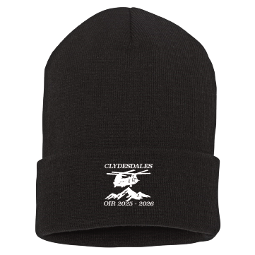 B Co, 2-4 AVN "Clydesdales" Beanies