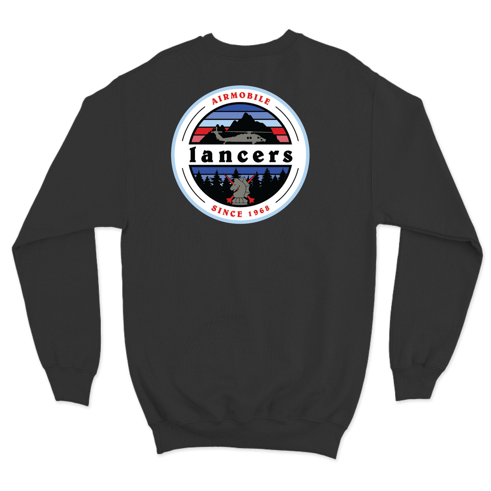 B Co, 5-101 AHB "Lancers" Crewneck Sweatshirt