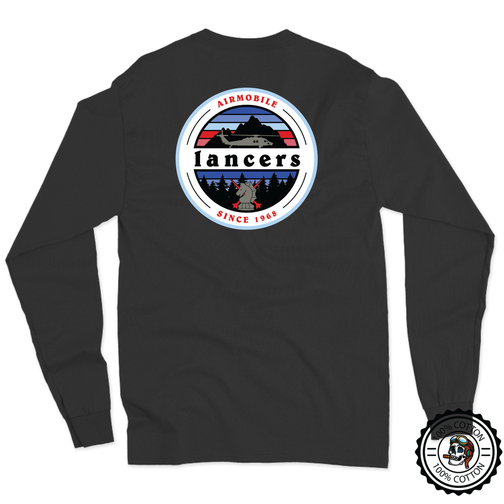 B Co, 5-101 AHB "Lancers" Long Sleeve T-Shirt