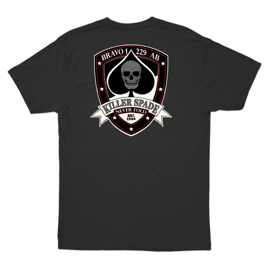 B Co, 1-229 Killer Spades T-Shirt