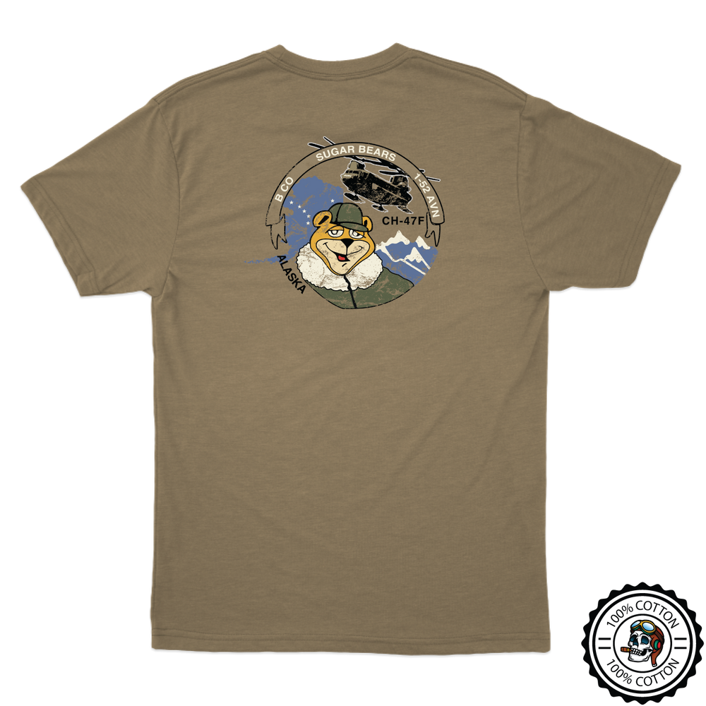 B Co, 1-52 GSAB "Sugar Bears" Tan 499 T-Shirt