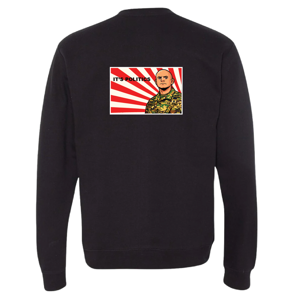B Co, 2-162 IN Politics Crewneck Sweatshirt