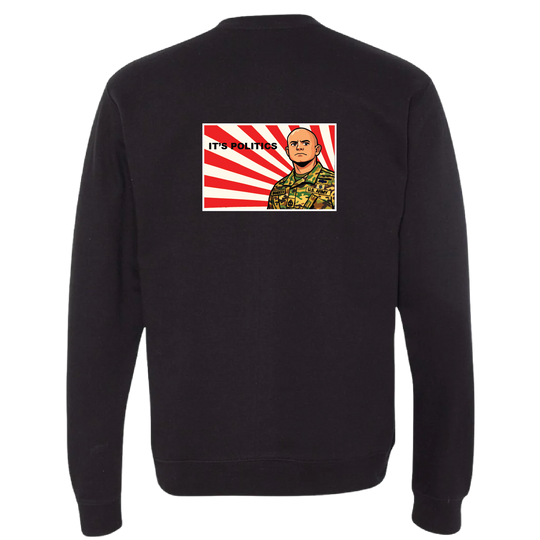 B Co, 2-162 IN Politics Crewneck Sweatshirt
