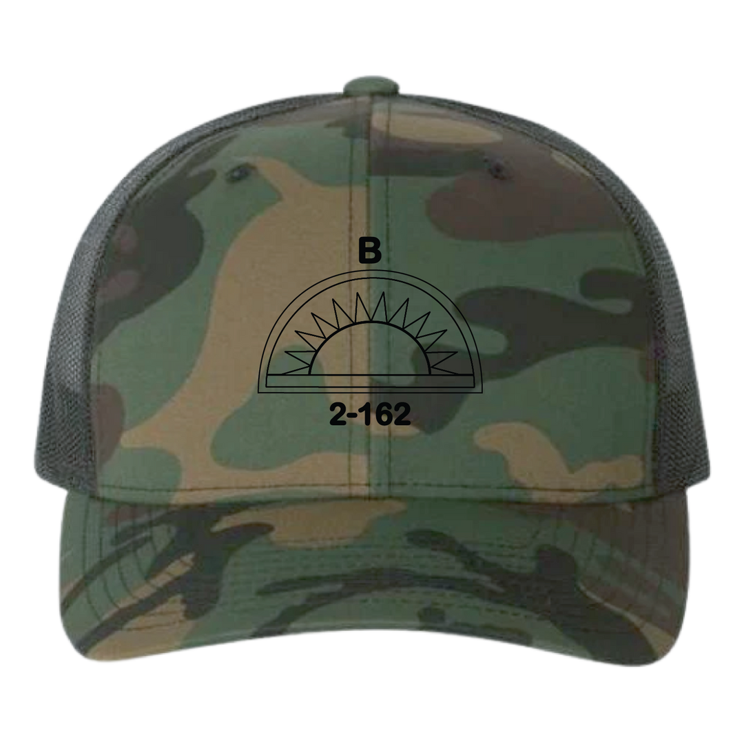B Co, 2-162 IN "Butchers" Embroidered Hats