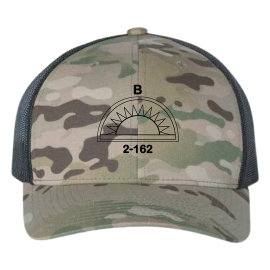 B Co, 2-162 IN "Butchers" Embroidered Hats