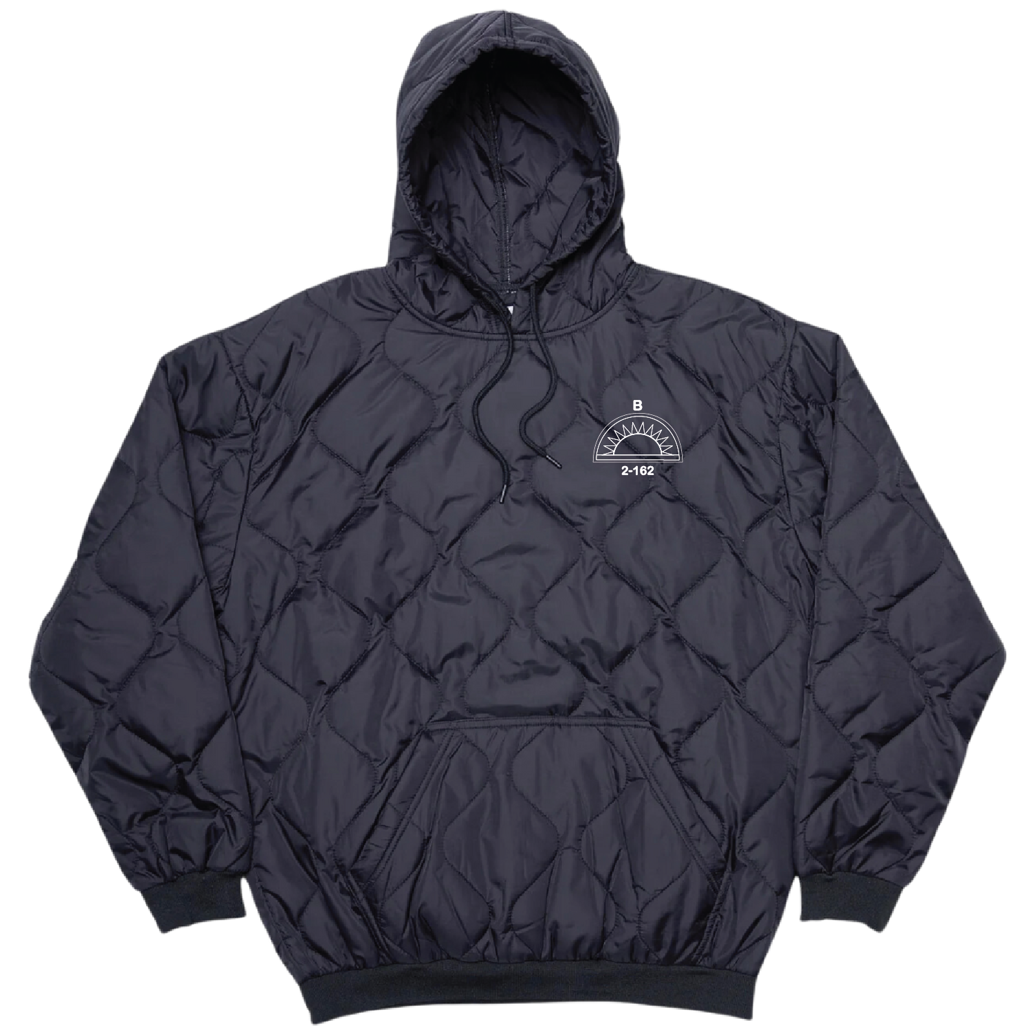 Woobie Hoodie — B Co, 2-162 IN "Butchers" Embroidery
