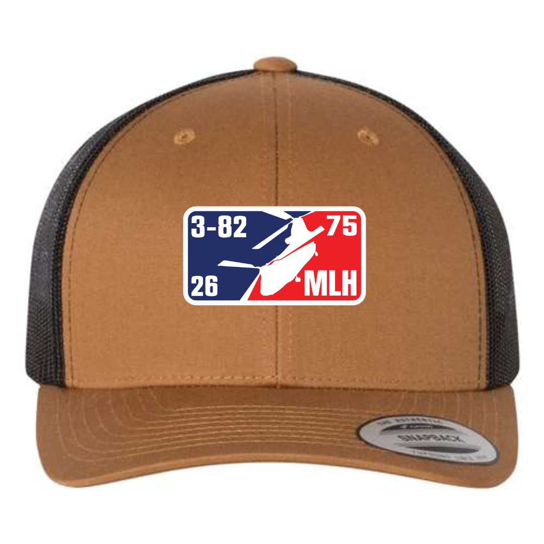 B Co, 3-82 GSAB "Flippers" Embroidered Hats