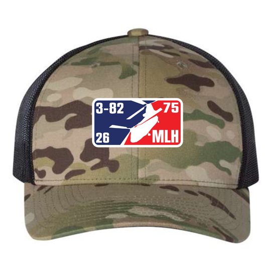 B Co, 3-82 GSAB "Flippers" Embroidered Hats