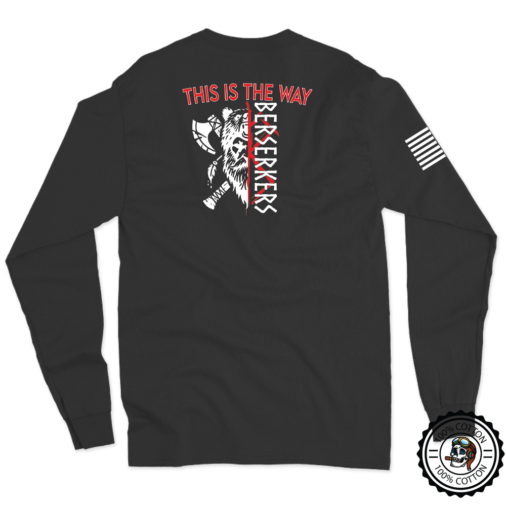 B Co, 898 BEB "Berserkers" Long Sleeve T-Shirt