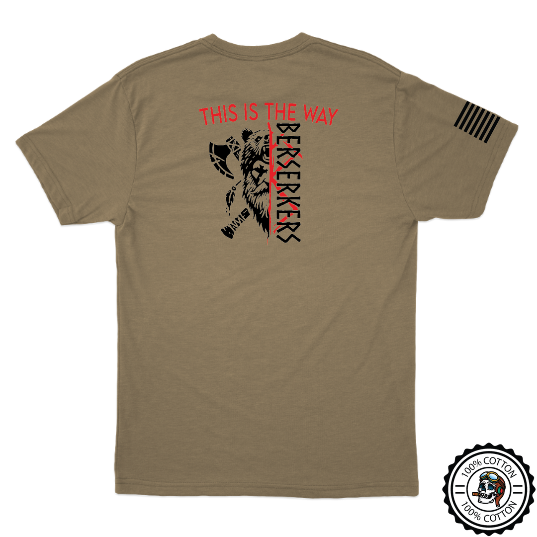 B Co, 898 BEB "Berserkers" Tan 499 T-Shirt