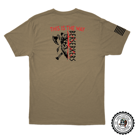 B Co, 898 BEB "Berserkers" Tan 499 T-Shirt