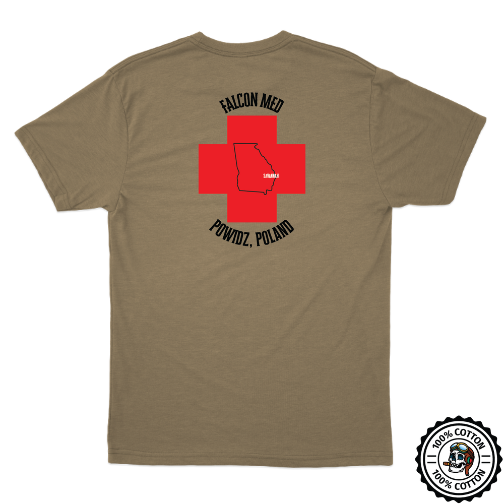 BDE Med Ops, HHC, 3 CAB Tan T-Shirt