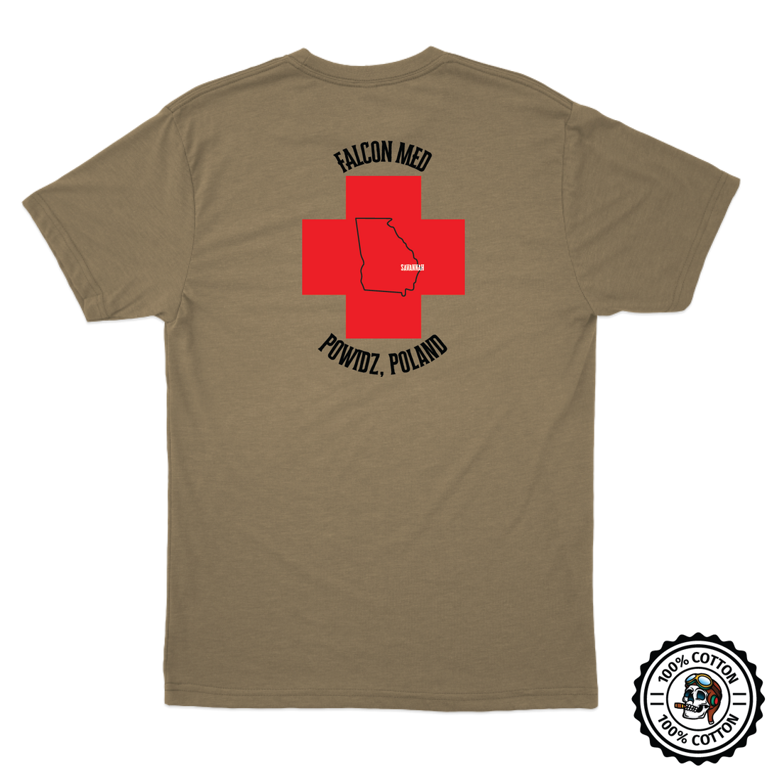 BDE Med Ops, HHC, 3 CAB Tan T-Shirt