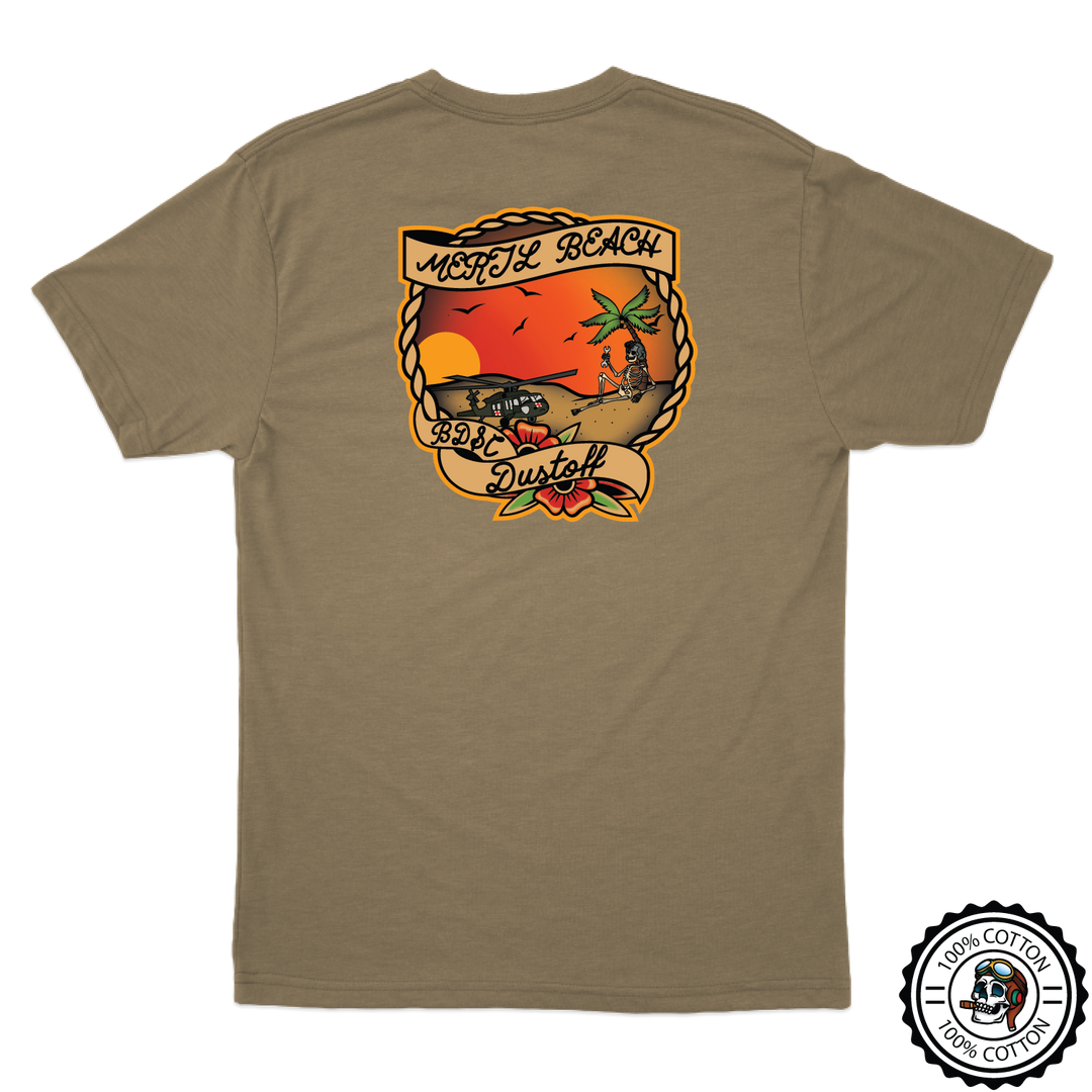 C Co, 3-126 AVN "BDSC Dustoff" Tan 499 T-Shirt