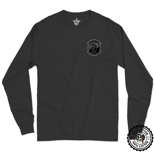 B Co, 2-501 GSAB “Black Knights” V2 Long Sleeve T-Shirt